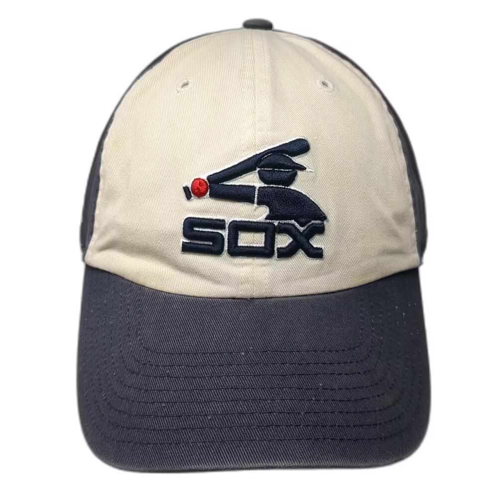 Chicago White Sox MLB '47 Twins Baseball Cap Blue One Size Cooperstown Logo